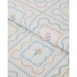 روتختی دو نفره انگلیش هوم مدل Gentle Florals سایز 220x200 سانتی‌متر