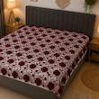 روتختی دو نفره مدل قلاب بافی گل رز سایز 220x190 سانتی‌متر