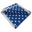 سفره 8 نفره نساجی دُر هنر یزد مدل توپی cotton-abi سایز 150×110 سانتی متر