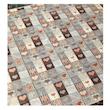 سفره 6 نفره مدل آوا طرح 2 رو کد 08 سایز 150×100 سانتی متر