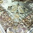 سفره چهار نفره طرح ترمه مدل پشت نخی