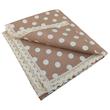 سفره 4 نفره نساجی دُر هنر یزد مدل توپی  cotton-nes سایز 90×90 سانتی متر