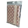 سفره 4 نفره نساجی دُر هنر یزد مدل توپی  cotton-nes سایز 90×90 سانتی متر