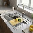 سینک ظرفشویی استیل توکار یک لگنه مکوان مدل MS74-Max