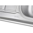 سینک ظرفشویی پرنیان استیل مدل PS 3107 کلاسیک روکار