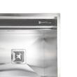 سینک ظرفشویی استیل توکار یک لگنه کمتال مدل A-104 Basic