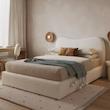 تخت خواب چوبی دو نفره مدل تدی سایز 200×160 سانتی متر