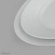 سرویس غذاخوری 102 پارچه چینی زرین ایران سری رادیانس مدل White درجه یک