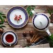 سرویس غذاخوری 102 پارچه چینی زرین ایران سری ایتالیا اف مدل هلیا درجه عالی