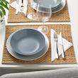 سرویس غذاخوری 18 پارچه ایکیا مدل DINERA کد M 22610