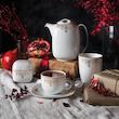 سرویس غذاخوری 98 پارچه چینی زرین ایران سری کواترو مدل مونت کارلو درجه یک