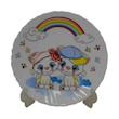 سرویس غذا خوری 5 پارچه پارس اوپال طرح رنگین کمانی کد B660