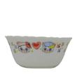 سرویس غذا خوری 5 پارچه پارس اوپال طرح رنگین کمانی کد B660