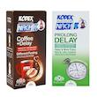 کاندوم ناچ کدکس مدل PROLONG DELAY بسته 12 عددی به همراه کاندوم ناچ کدکس مدل Coffee Delay بسته 12 عددی