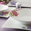    سرویس غذاخوری 30 پارچه چینی زرین ایران مدل وینچی روژ درجه یک