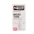کاندوم  کلاسیک کاپوت مدل MICRO THIN سه بسته 12 عددی