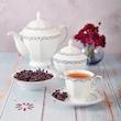 سرویس غذاخوری 103 پارچه 12 نفر چینی زرین ایران مدل فرانسیس سری نئوکلاسیک درجه عالی