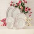 سرویس غذاخوری 103 پارچه 12 نفر چینی زرین ایران مدل فرانسیس سری نئوکلاسیک درجه عالی