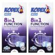 کاندوم ناچ کدکس مدل 8in1 Function مجموعه 2 عددی