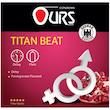 کاندوم اورز مدل Titan Beat بسته 3 عددی