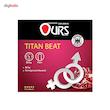 کاندوم اورز مدل Titan Beat بسته 3 عددی