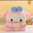 عروسک بالشتی مدل کرومی ملودی پتو دار ارتفاع 35 سانتی متر