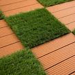 چمن مصنوعی مدل تایل سایز 30×30 سانتی متر