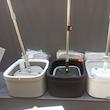 ست سطل و زمین شوی دبلیو اِس مدل دو مخزن چرخشی کد HS200