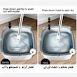 ست سطل و زمین شوی دبلیو اِس مدل دو مخزن چرخشی کد HS200