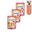 غذای تشویقی گربه دریمز مدل Dreamies Snack With Beef and Chese وزن 60 گرم بسته 3 عددی