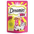 غذای تشویقی گربه دریمز مدل Dreamies Snack With Beef and Chese وزن 60 گرم بسته 3 عددی