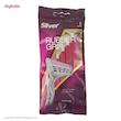خود تراش سیلور مدل Rubber Grip بسته 5 عددی