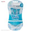 خود تراش ژیلت مدل Venus Oceana بسته 3 عددی