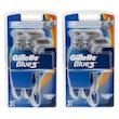 خود تراش ‏ژیلت مدل Blue 3 بسته 6 عددی