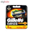 تیغ یدک ژیلت مدل Fusion Proglide Power‏ بسته 4 عددی