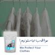 کاور لباس ایلکا مدل خشکشویی شفاف بسته 12 عددی