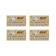 تیغ یدک بیک مدل Platinum Chromium Double Edge مجموعه 4 عددی