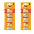 تیغ یدک بیک مدل  double edge platinum  بسته 8 عددی 