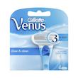 تیغ یدک ژیلت مدل Venus Close & Clean ‏بسته 4 عددی 