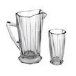 سرویس پارچ و لیوان 7 پارچه شیشه و بلور اصفهان مدل اسکوئر