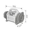 کمپرسور  هوا فلکس مدل  CI 11 18.0 V