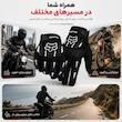 دستکش موتورسواری فاکس مدل DIRTPAW 01L 
