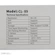 دوربین ثبت وقایع کلارو مدل CL-89 مجموعه 2 عددی