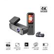 دوربین ثبت وقایع خودرو رودگارد مدل RG CAM7 4k به همراه دوربین عقب و کیت برق مستقیم