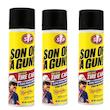 اسپری تمیز کننده لاستیک خودرو اس تی پی کد stp3 حجم 650 میلی لیتر بسته 3 عددی
