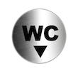 تابلو نشانگر دلفین طرح wc کد 63