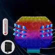 پرژکتور خودرو طرح تایگر مدل 3-LED بسته دو عددی