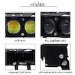 پروژکتور آفرودی موتور سیکلت و خودرو مدل 6-LNZ بسته 2 عددی