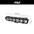 پروژکتور آفرودی موتور سیکلت و خودرو مدل 6-LNZ بسته 2 عددی