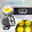 پروژکتور آفرودی خودرو و موتور سیکلت مدل 6632 بسته دو عددی